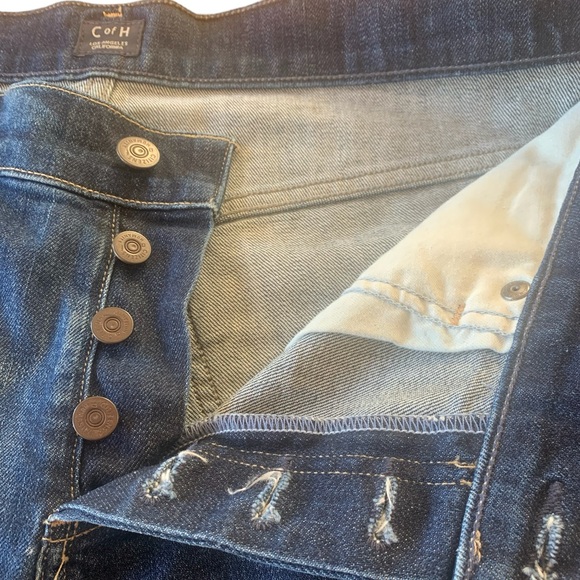 💐CITIZENS OF HUMANITY Skylar Button Fly Cutoff Jean Shorts size 27 - Picture 6 of 14